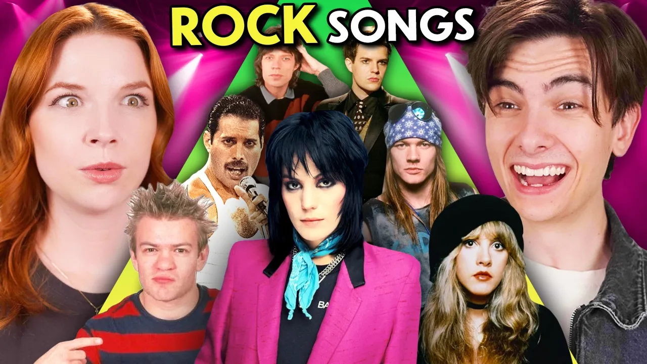 Guess the Rock Song By The First Second! | React Guess the Rock Song By The First Second! | React