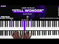 How To Play "STILL WONDER" By Alex Isley Ft. Robert Glasper | Piano Tutorial (R&B Soul)