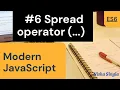 ES6 Tutorial Spread Operator in Javascript ES6 Feature Modern Javascript 2021