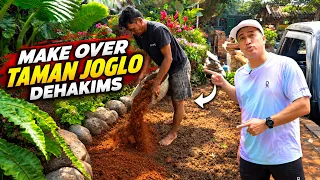TATA ULANG TAMAN JOGLO DEHAKIMS YANG SUDAH MULAI GERSANG!