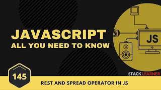 145 Rest Spread Operator in Javascript JS All You Need To Know JS Bangla Tutorials