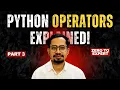Python Operators Explained in Hindi Python for Beginners 2025 Data Science Ki Duniya