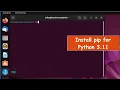Install pip After Python 3 11 Install in Ubuntu 22 04