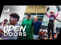 MAHOMES KELCE AND ZIDANE BWT Alpine F1 Team - Open Doors