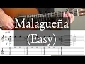 Download Lagu MALAGUENA - Easy Arrangement - Full Tutorial with TAB - Fingerstyle Guitar