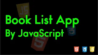 Book List App By JavaScript