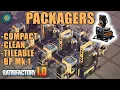 Early Game Packagers Blueprint - Compact Clean Tileable