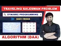Traveling salesman problem-Dynamic programming DP TSP DAA Algorithms