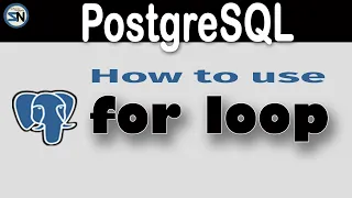 How to use the Postgresql FOR LOOP statement - 6 Examples including keywords EXIT and CONTINUE
