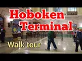 Hoboken Terminal Walk tour inside and outside the terminal Hoboken New Jersey USA
