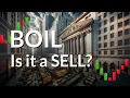 BOIL ProShares Ultra Bloomberg Natural Gas - Thursday Predicted Opening Price 3 Risks