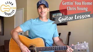 gettin you home chris young guitar lesson tutorial