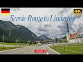 The Scenic Route to Linderhof Palace