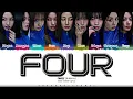 TWICE 'FOUR' Lyrics (트와이스 FOUR 가사) [Color Coded_Eng] | ShadowByYoongi