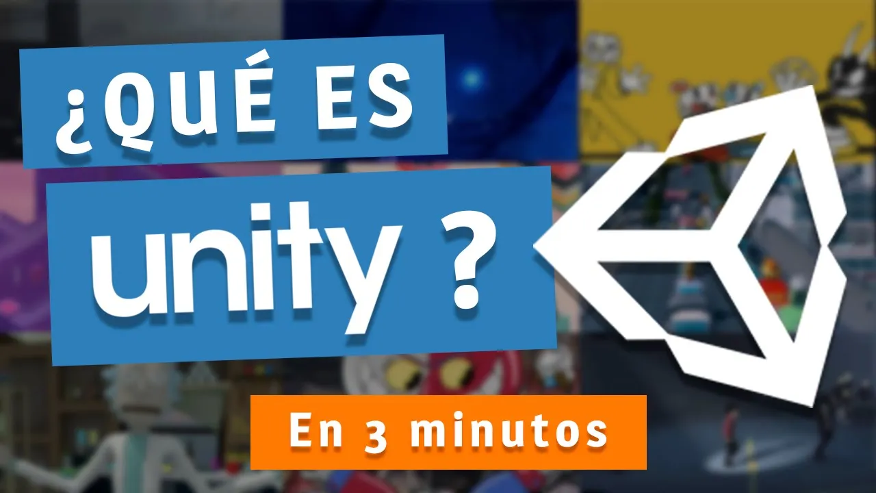 ¿Qué es UNITY? - En 3 MINUTOS | Tutorial Unity