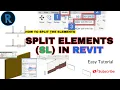 How to Split Element in Revit Architecture