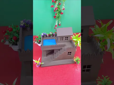 Beautiful mud house art π¨ || #clayhouse #clayart #miniature #craft #creativeclayideas