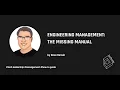 Engineering Management - The Missing Manual Dave Rensin