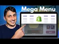 How To Add A Mega Menu on the Shopify Dawn Theme With Image