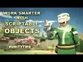 Unity Tips - Speed Up Development With The Scriptable Object Library Github