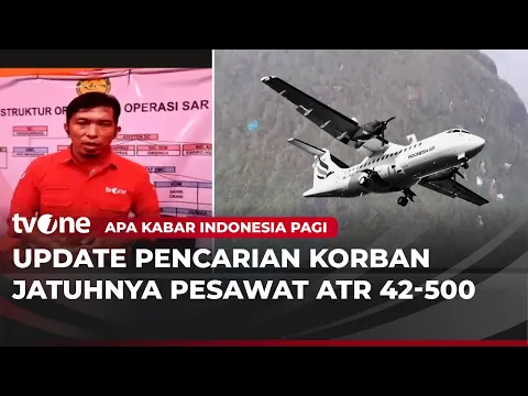 Proses Pencarian dan Evakuasi Korban Jatuhnya Pesawat ATR 42-500 di Pangkep