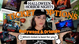 Which Halloween Horror Nights 2026 Ticket Should You Buy Every Hollywood Orlando Ticket Explained