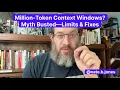 Million Token Context Windows Myth Busted Limits Fixes