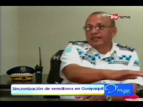 Sincronización de semáforos en Guayaquil