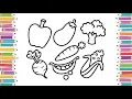 Vegetables Coloring Pages for Kids Educational Fun Coloring s