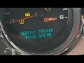 GM Service Trailer Brake System warning message OMG