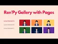 Image Gallery with Pages A Ren Py Tutorial