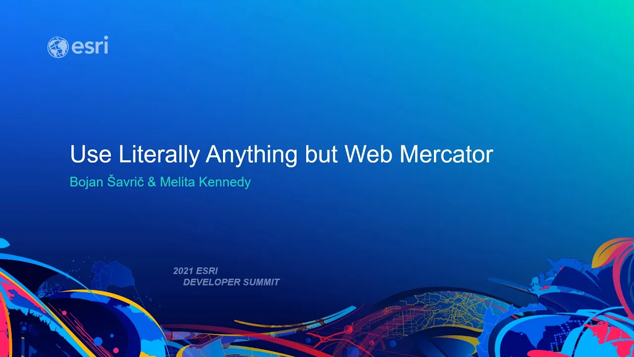 Use Literally Anything but Web Mercator