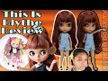 This is Blythe Review - scale jointed Doll Details of Blythe color change eyes swap hands