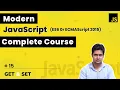 Getter and Setter in JavaScript ES6 - 15