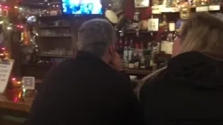 Terence O Neill welcomes pub regulars a seat - finally