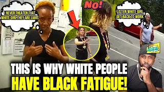 Stereotypical Ghetto Black Woman Gets Karma After Threatening To Smack White Girl At Dollar General