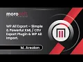 WP All Export - Simple Powerful XML CSV Export Plugin WP All Import