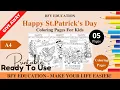 1013 FREE Happy St Patrick s Day Coloring Pages For Kids Color and Learn 5 Pages