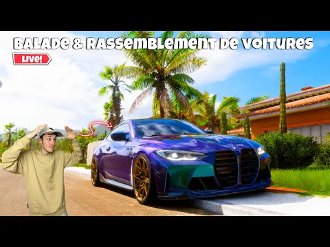 Download MP3 🔴LIVE Forza Horizon 5 I BALADE RP et RASSEMBLEMENT de voitures avec vous !