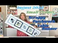 August 2022 Small Project Scrappy Patchwork Table Runner