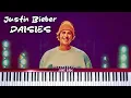 Download Lagu Justin Bieber - DAISIES [Chill/Slow Piano Tutorial \u0026 Sheet Music]