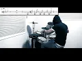 【ドラム譜面】DREAM OF BUTTERFLY / FZMZ（転生したら剣でした 2期 Reincarnated as a Sword S2 OP）ドラム 叩いてみた【DRUM COVER】