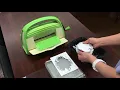 How to use Cuttlebug to do Die Cut
