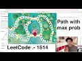 LeetCode 1514 - Path with Maximum Probability Explained Step by Step