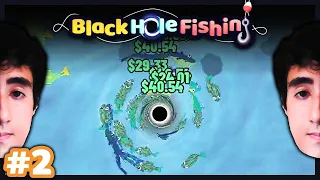Mais BURACO NEGRO e Mais UPGRADES 🎣 Black Hole Fishing - #2