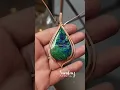 1 Make this wire wrapped pendant with me