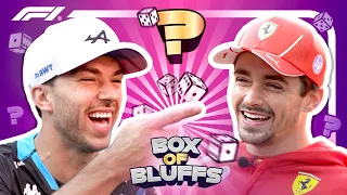 I Don t Want To Break The Trust We Have Box Of BLUFFS Charles Leclerc Pierre Gasly