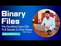 Mastering Binary Files Serialization With Program Class 12 File Handling Pickling and Unpickling