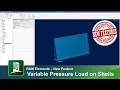Modeling Variable Pressures on Shells in RAM Elements