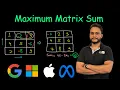 Maximum Matrix Sum Leetcode 1975